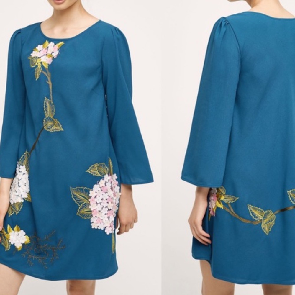 Varun Bahl hydrangea swing dress